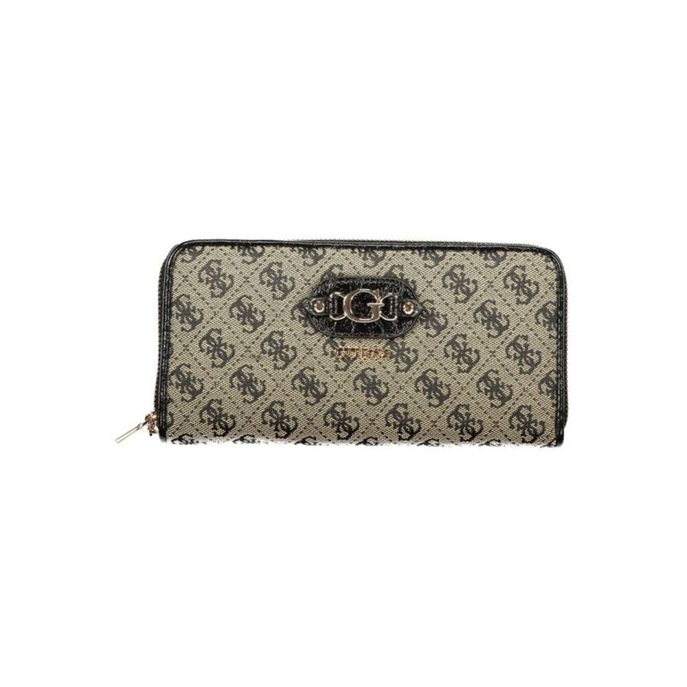 Guess Jeans Black Polyester Women's Wallet